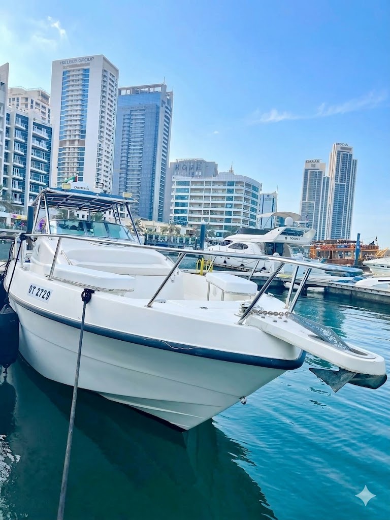 34 Feet Mini Yacht Aed 299 Each Hour Dubai Yacht